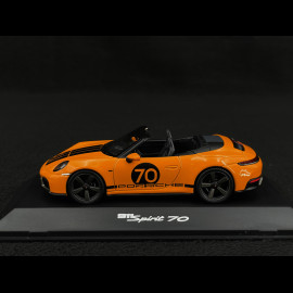 Porsche 911 Spirit 70 Typ 992 Cabriolet 2025 Signal Orange 1/43 Spark WAP0200540SGTS