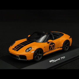 Porsche 911 Spirit 70 Typ 992 Cabriolet 2025 Signal Orange 1/43 Spark WAP0200540SGTS