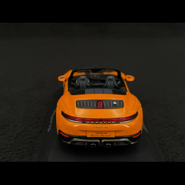 Porsche 911 Spirit 70 Type 992 Cabriolet 2025 Signal Orange 1/43 Spark WAP0200540SGTS