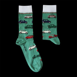 Inspiration Fiat 500 Socks / Green - Unisex - Size 41/46