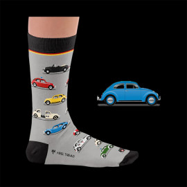 Inspiration Volkswagen Beetle Socks / Grey / Black - Unisex - Size 41/46