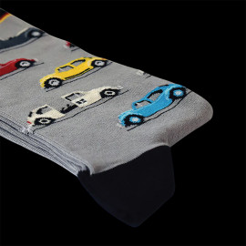 Inspiration Volkswagen Beetle Socks / Grey / Black - Unisex - Size 41/46