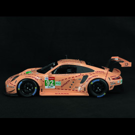 Porsche 911 RSR Type 991 n° 92 "Pink Pig" Winner 24h Le Mans 2018 1/12 Ixo LEGT12003