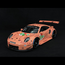 Porsche 911 RSR Typ 991 n° 92 "Rosa Schwein" Sieger 24h Le Mans 2018 1/12 Ixo LEGT12003