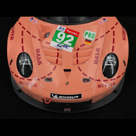 Porsche 911 RSR Type 991 n° 92 "Pink Pig" Winner 24h Le Mans 2018 1/12 Ixo LEGT12003