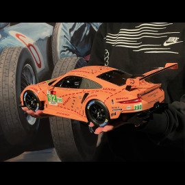 Porsche 911 RSR Typ 991 n° 92 "Rosa Schwein" Sieger 24h Le Mans 2018 1/12 Ixo LEGT12003