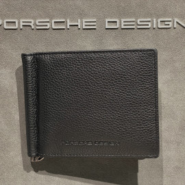 Porsche Design Wallet Card holder Compact Leather Black Voyager Wallet 4 4056487043845