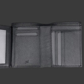 Porsche Design Geldbörse Trifold Card holder Leder Schwarz Voyager Billfold 11 4056487043814