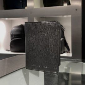 Porsche Design Trifold Kartenetui Leather Black Voyager Billfold 11 4056487043814