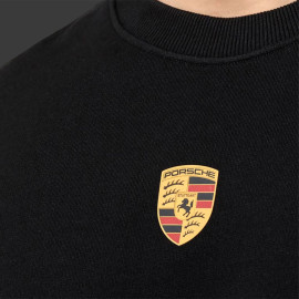 Porsche Pullover Wappen Schwarz WAP200RESS - Herren