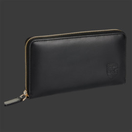 Wallet Porsche Women's Card Holder Black Leather WAP0300210TGBD