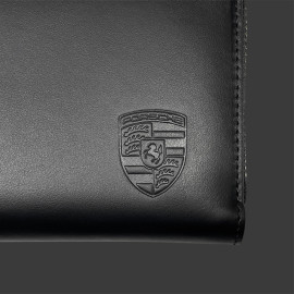 Wallet Porsche Women's Card Holder Black Leather WAP0300210TGBD