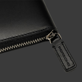 Wallet Porsche Women's Card Holder Black Leather WAP0300210TGBD