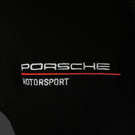 Porsche Pullover Motorsport BOSS Schwarz Knitted quarter-zip sweater WAP121PMSR - herren