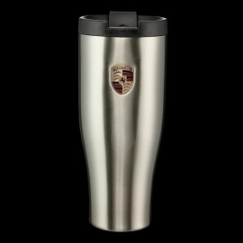 Porsche Thermos Mug XL isothermal Silver Grey WAP0508070T0TB