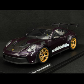 Porsche 911 GT3 RS Typ 992 Weissach Package 2024 Viola Metallic 1/18 Solido S1812103