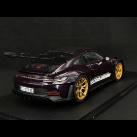 Porsche 911 GT3 RS Typ 992 Weissach Package 2024 Viola Metallic 1/18 Solido S1812103