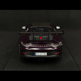 Porsche 911 GT3 RS Type 992 Weissach Package 2024 Viola Metallic 1/18 Solido S1812103