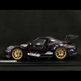 Porsche 911 GT3 RS Typ 992 Weissach Package 2024 Viola Metallic 1/18 Solido S1812103