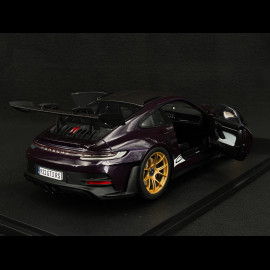 Porsche 911 GT3 RS Type 992 Weissach Package 2024 Viola Metallic 1/18 Solido S1812103