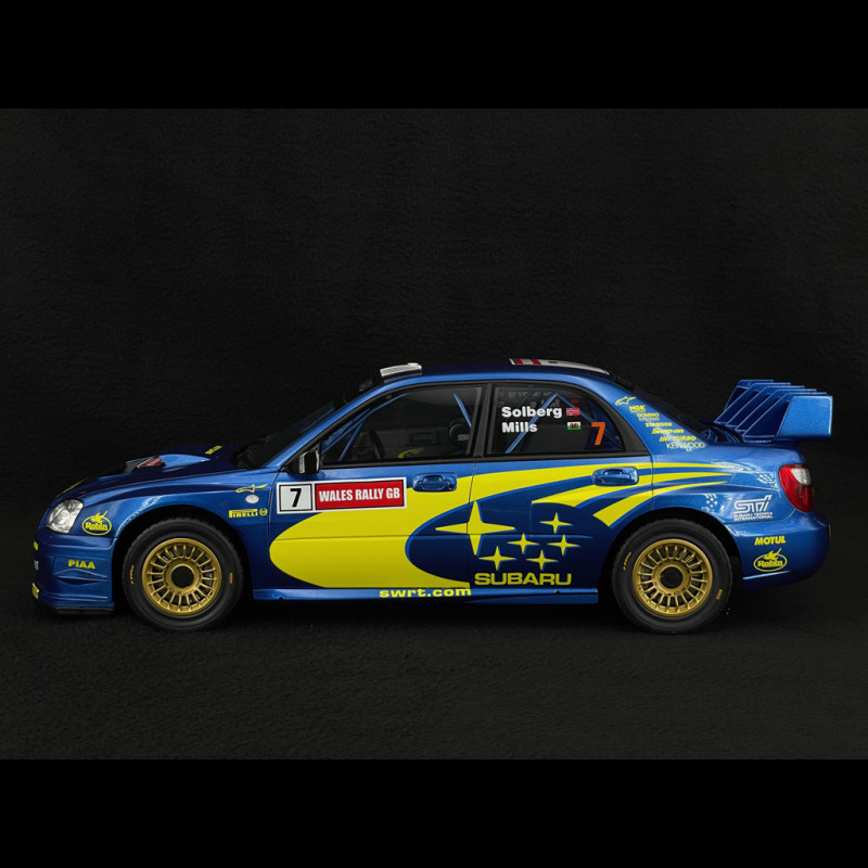 Subaru Impreza S9 WRC n° 7 Winner Great Britain Rally 2003 1/12 Ottomobile G092