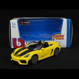 Porsche 718 Spyder RS Typ 982 2024 Renngelb 1/43 Bburago BBU18-30472YELLOW