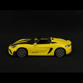 Porsche 718 Spyder RS Type 982 2024 Racing Yellow 1/43 Bburago BBU18-30472YELLOW