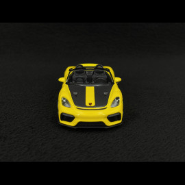 Porsche 718 Spyder RS Type 982 2024 Racing Yellow 1/43 Bburago BBU18-30472YELLOW