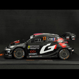 Sébastien Ogier Toyota GR Yaris Rally1 n° 17 Winner Monte Carlo Rally 2025 1/18 Ixo IXO18RMC229A.22