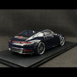 Porsche 911 Carrera 4 Type 992 Belgian Legend Edition 2020 Ickx RS Selection x Spark X Blue 1/18 Spark 18RSF001