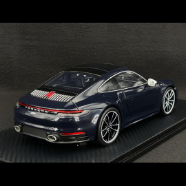 SELTEN Ickx Porsche 911 Carrera 4 Type 992 Belgian Legend Edition 2020 RS Selection x Spark X Blue 1/18 Spark 18RSF001-