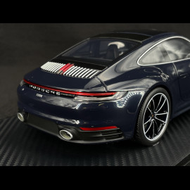 RARE Ickx Porsche 911 Carrera 4 Type 992 Belgian Legend Edition 2020 RS Selection x Spark X Blue 1/18 Spark 18RSF001-