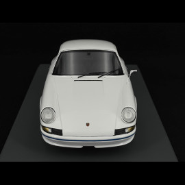 Porsche 911 Carrera RS 2.7 Presentation 1972 White / Blue Stripes 1/18 Schuco 18U00062