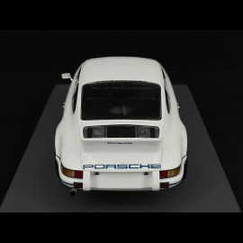 Porsche 911 Carrera RS 2.7 Presentation 1972 White / Blue Stripes 1/18 Schuco 18U00062