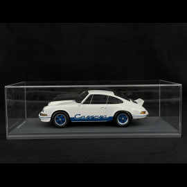 Porsche 911 Carrera RS 2.7 Presentation 1972 White / Blue Stripes 1/18 Schuco 18U00062