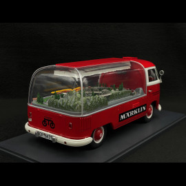 Volkswagen Combi Transporter T1 Märklin Advertisment Car 1959 Red / White 1/18 Schuco 450058300