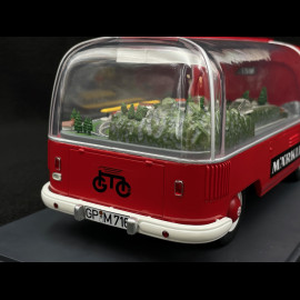 Volkswagen Combi Transporter T1 Märklin Werbeauto 1959 Rot / Weiß 1/18 Schuco 450058300