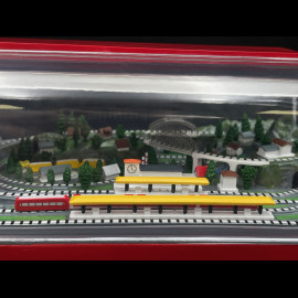 Volkswagen Combi Transporter T1 Märklin Advertisment Car 1959 Red / White 1/18 Schuco 450058300