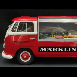 Volkswagen Combi Transporter T1 Märklin Werbeauto 1959 Rot / Weiß 1/18 Schuco 450058300