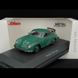 Porsche 356 Coupé 1952 Mit Gepäckträger Grün 1/43 Schuco 450725400