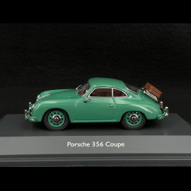 Porsche 356 Coupé 1952 With Luggage Rack Green 1/43 Schuco 450725400