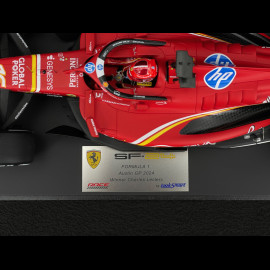 Charles Leclerc Ferrari SF-24 n° 16 Sieger GP Austin 2024 F1 1/18 Looksmart LS18F1067