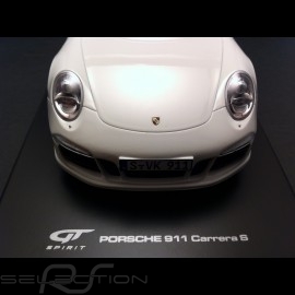 Porsche 911 type 991 Carrera S Sport Design Carrara white 1/18 GT Spirit GT007ZM