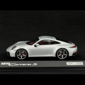Porsche 911 Carrera S Type 992.2 2024 Ice Grey Metallic 1/43 Minichamps WAP0200210T911