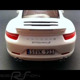 Porsche 911 typ 991 Carrera S Sport Design Carrara weiß 1/18 GT Spirit GT007ZM