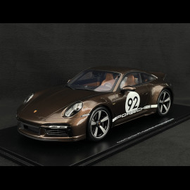 Porsche 911 Sport Classic Heritage Typ 992 2023 Macadamia Metallic 1/12 Schuco 12U00004