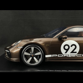 Porsche 911 Sport Classic Heritage Typ 992 2023 Macadamia Metallic 1/12 Schuco 12U00004