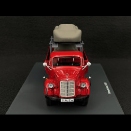 Mercedes-Benz L3500 "Porsche-Renndienst" mit Porsche 718 Spyder RS 1960 Rot 1/43 Schuco 450723600