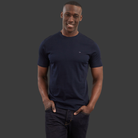 Eden Park T-Shirt Cotton Marine Blue PPKNITCE0007-BLF - man