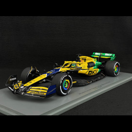 Oscar Piastri McLaren MCL38 n° 81 2nd Monaco GP 2024 F1 1/18 Spark 18S998